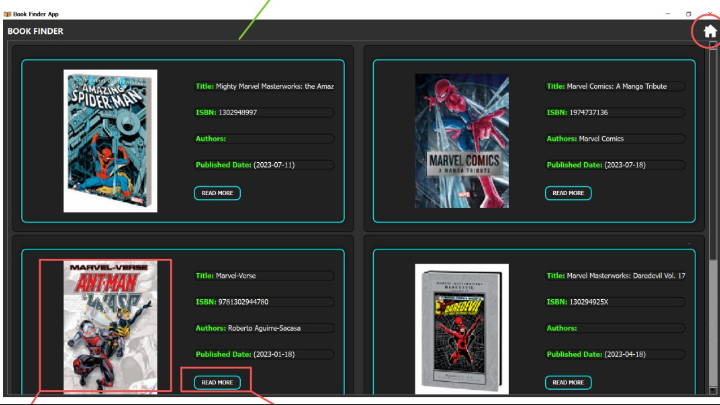 Book Finder Application preview