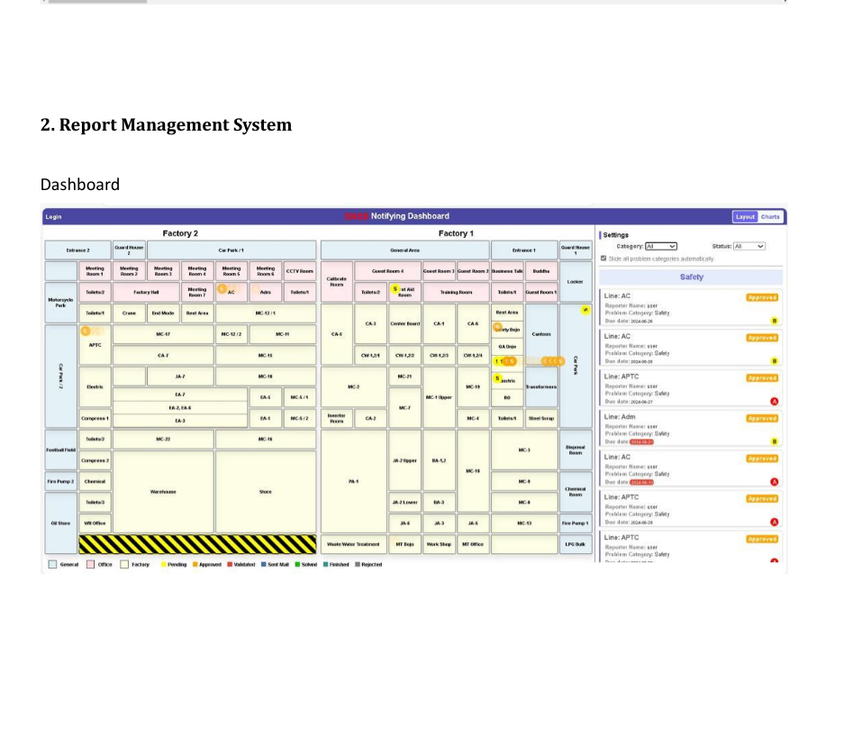 Maintenance Report System (Intern) preview